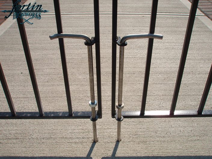 stainless steel walk gate drop pins