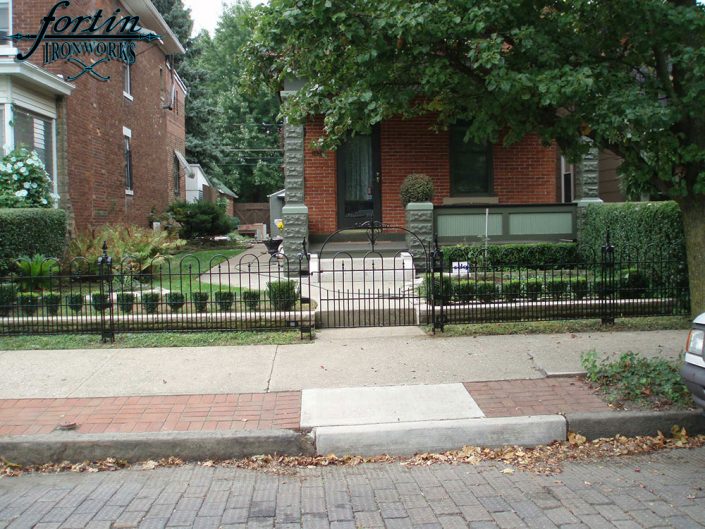 estate walk through entry gate