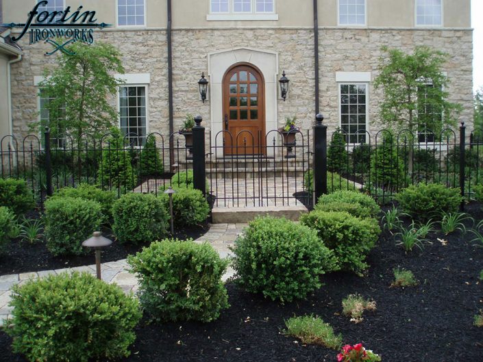 estate walk through entry gate