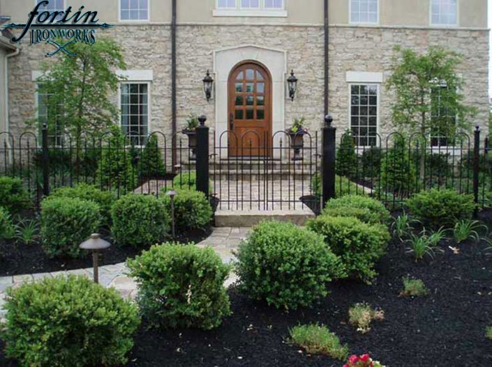 estate walk through entry gate